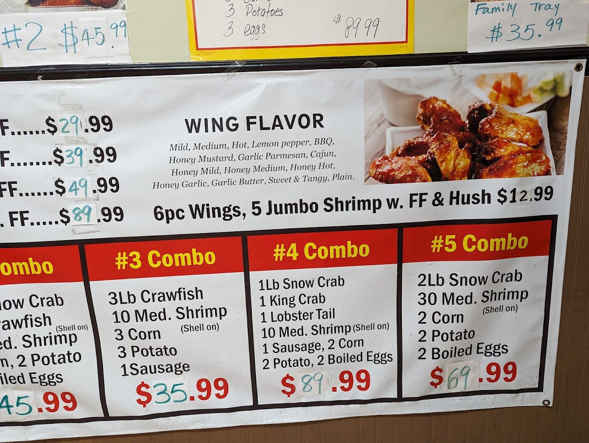 Cajun Seafood Menu - Image 4